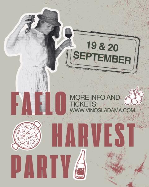 Faelo Harvest Party el 19 y 20 Septiembre de 10h a 14h