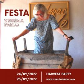 Harvest Festival Party FestaVeremaFaelo on September 24 and 25, 2022